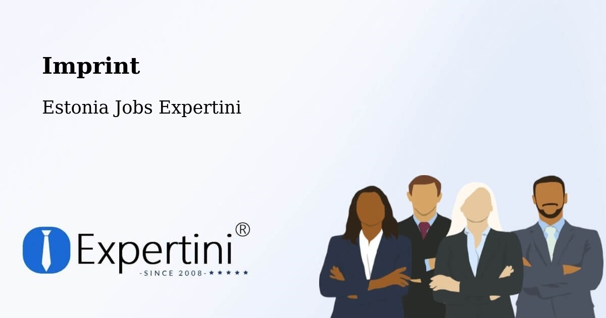 Imprint – Tallinn - Estonia Jobs Expertini