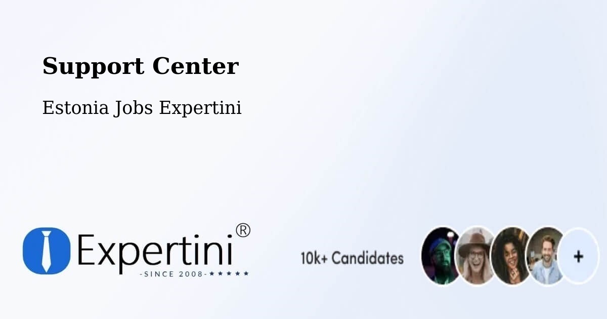 Support Services – Tallinn - Estonia Jobs Expertini